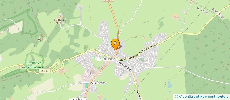 localisation de l'entreprise FIB IMMO  LE BARBOUX