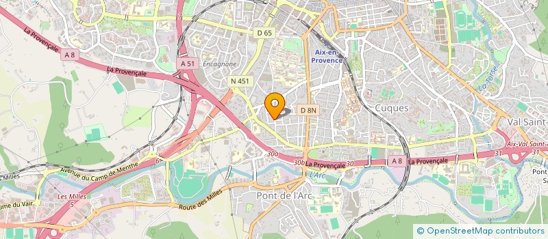 localisation de l'entreprise FIBAT  AIX-EN-PROVENCE