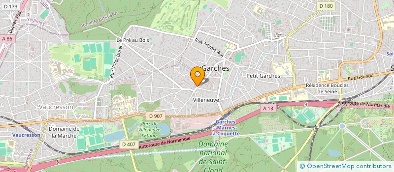 localisation de l'entreprise FIBAY à GARCHES