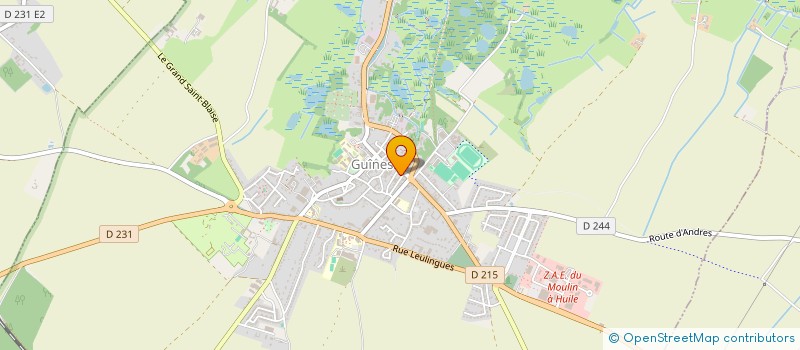 localisation de l'entreprise FIBECMAN  GUINES