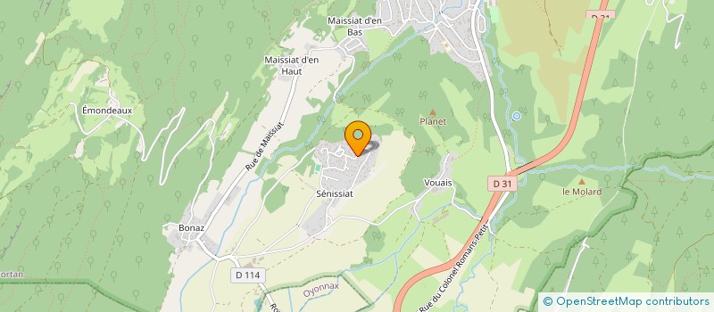 localisation de l'entreprise FIBEMARE  DORTAN