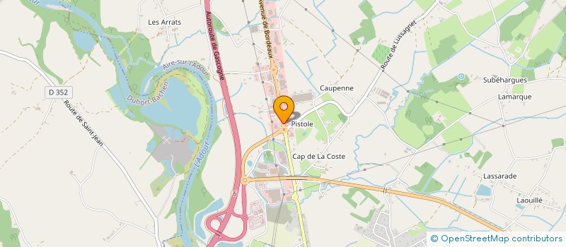 localisation de l'entreprise FIBEPI & CIE  AIRE-SUR-L'ADOUR