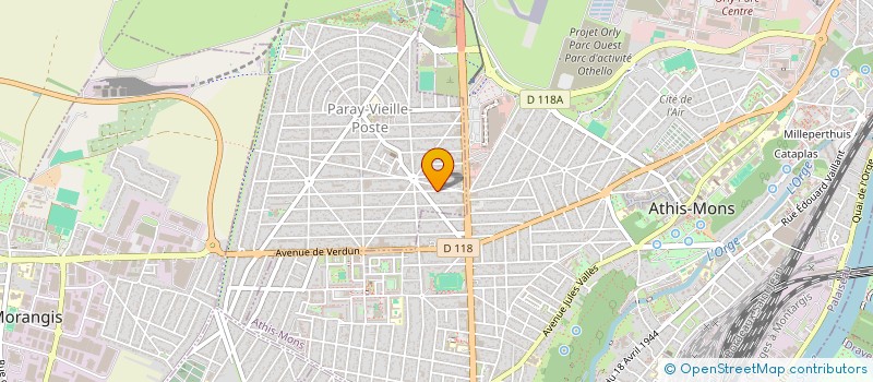 localisation de l'entreprise FIBER à PARAY-VIEILLE-POSTE