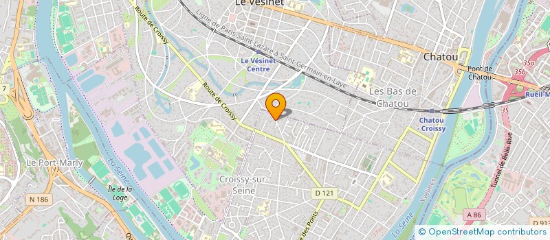 localisation de l'entreprise FIBER PRO CONSULTING à CROISSY-SUR-SEINE