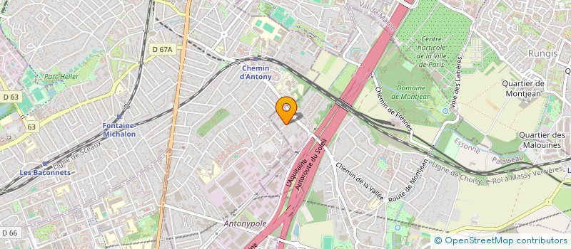 localisation de l'entreprise FIBER TRANSPORT DISTRIBUTION à WISSOUS