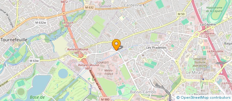 localisation de l'entreprise FIBERLAND NETWORK CONSULTING à TOULOUSE