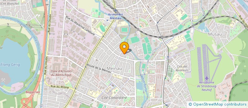 localisation de l'entreprise FIBERXCELLENCE HOLDING à STRASBOURG