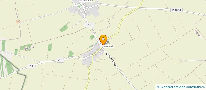 localisation de l'entreprise FIBEXCO  FROMONT