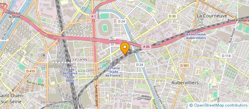 localisation de l'entreprise FIBGHAN à SAINT-DENIS