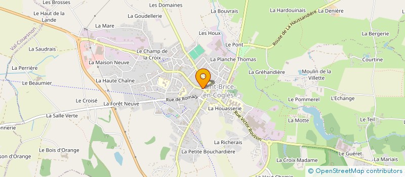 localisation de l'entreprise FIBIS IMMO  MAEN ROCH