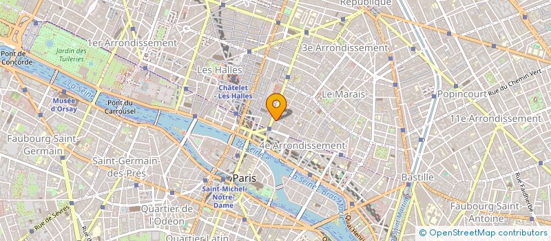 localisation de l'entreprise FIBLE à PARIS