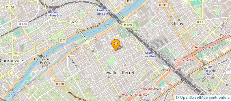 localisation de l'entreprise FIBOC à LEVALLOIS-PERRET