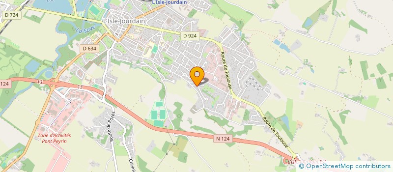 localisation de l'entreprise FIBOSMART  L'ISLE-JOURDAIN