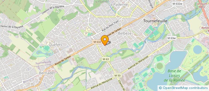 localisation de l'entreprise FIBPRO  TOURNEFEUILLE