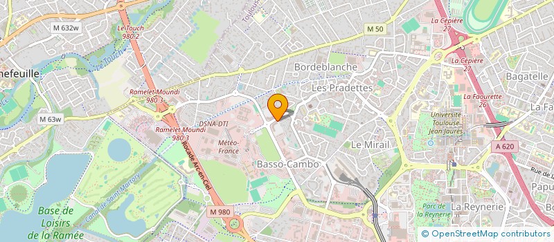 localisation de l'entreprise FIBRE 31 à TOULOUSE