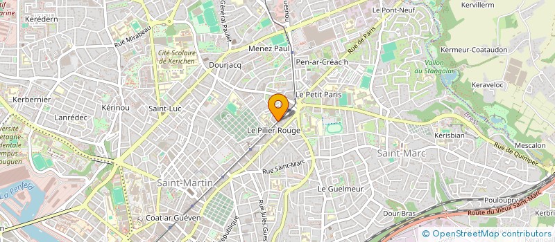 localisation de l'entreprise FIBRE  BREST