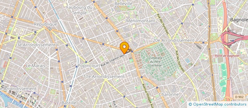 localisation de l'entreprise FIBRE AIR TECHNOLOGIE  PARIS