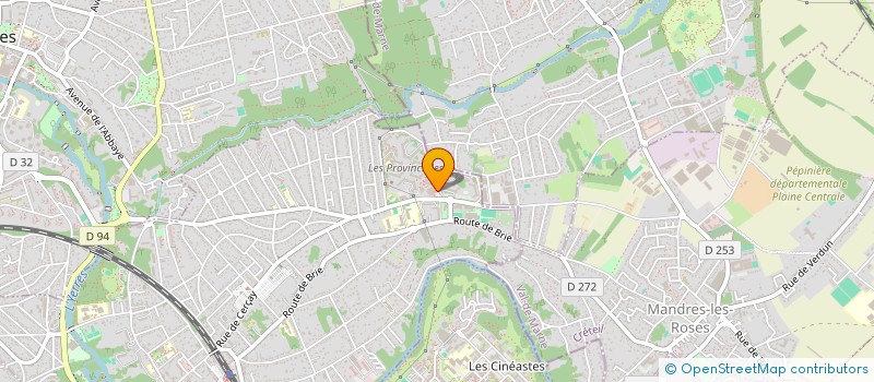 localisation de l'entreprise FIBRE AND CONNECT à BRUNOY