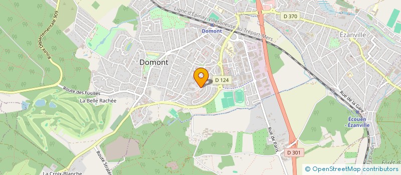 localisation de l'entreprise FIBRE AVENIR  DOMONT