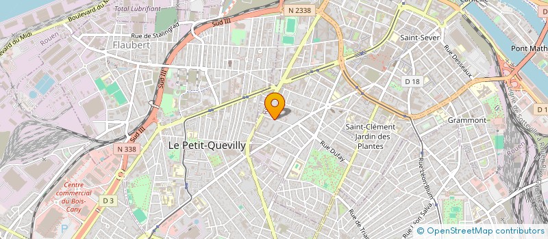 localisation de l'entreprise FIBRE CONNECT à ROUEN