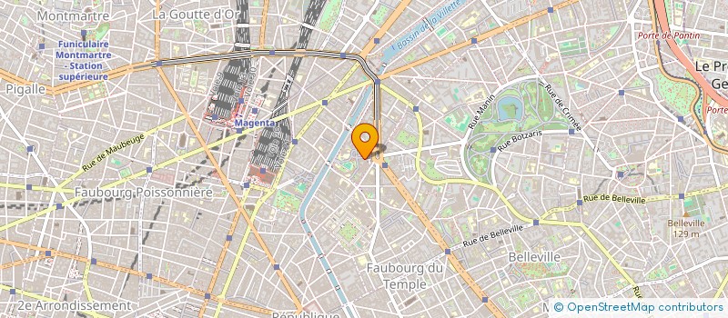 localisation de l'entreprise FIBRE ET NACELLE  PARIS