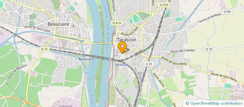 localisation de l'entreprise FIBRE EXPERT  TARASCON