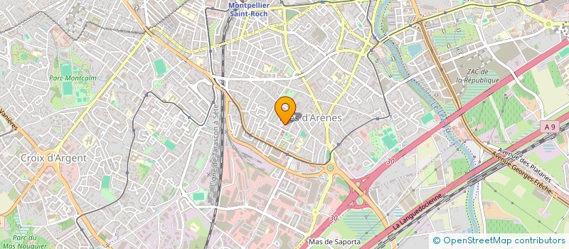 localisation de l'entreprise FIBRE.NET.MTP à MONTPELLIER