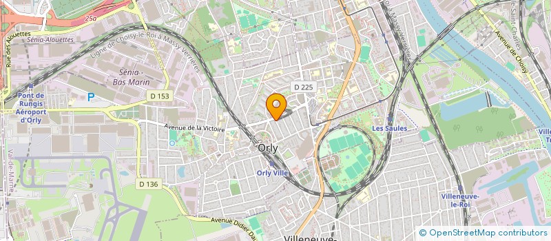 localisation de l'entreprise FIBRE OPLUS  ORLY