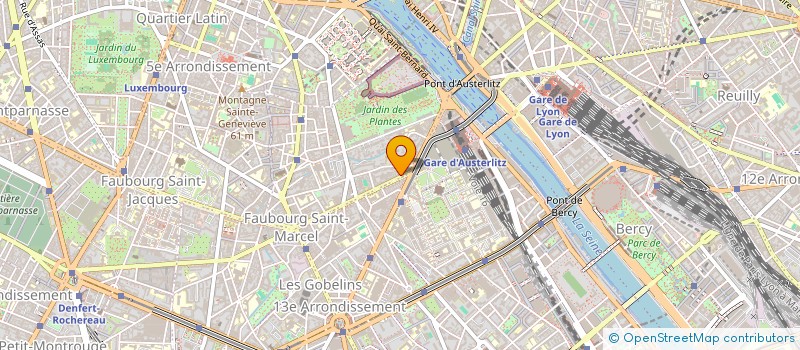 localisation de l'entreprise FIBRE OPTIQUE CONSULTE à PARIS