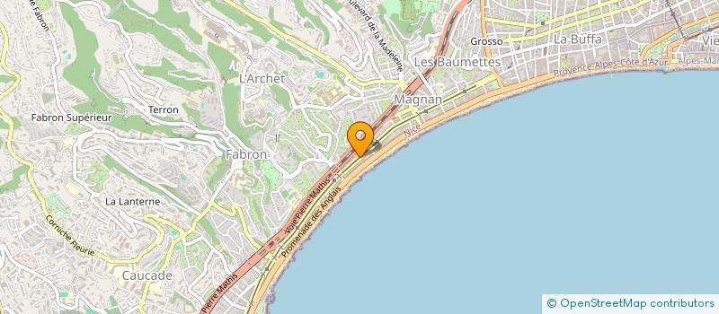 localisation de l'entreprise FIBRE OPTIQUE XPANSION à NICE
