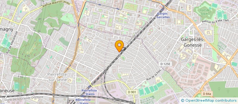 localisation de l'entreprise FIBRE ORION à STAINS
