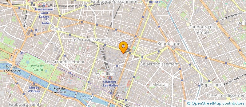 localisation de l'entreprise FIBRE TECHNOLOGIE à PARIS
