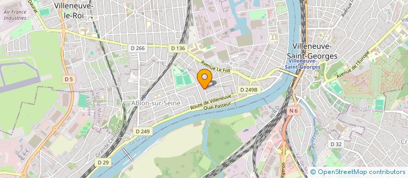 localisation de l'entreprise FIBRE TELECOM SERVICE  ABLON-SUR-SEINE