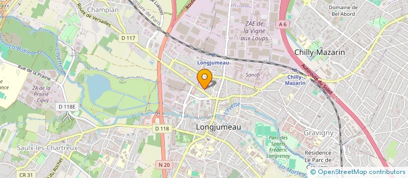 localisation de l'entreprise FIBRELEC à SAULX-LES-CHARTREUX