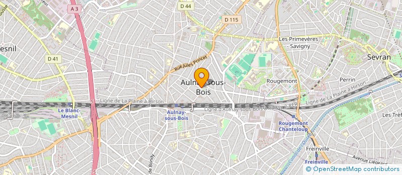 localisation de l'entreprise FIBRELEC à AULNAY-SOUS-BOIS