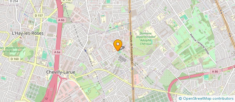 localisation de l'entreprise FIBRELEC  CHEVILLY-LARUE