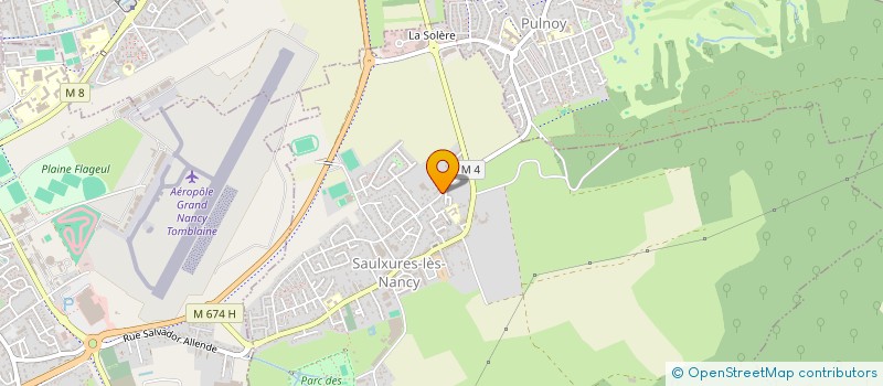 localisation de l'entreprise FIBRELOR  SAULXURES-LES-NANCY