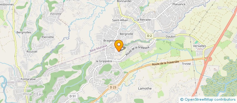 localisation de l'entreprise FIBREOMAX à PETIT-BOURG