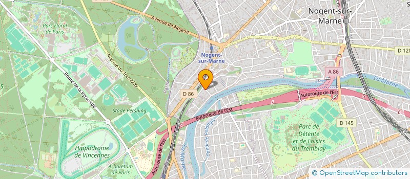 localisation de l'entreprise FIBRETIC  NOGENT-SUR-MARNE