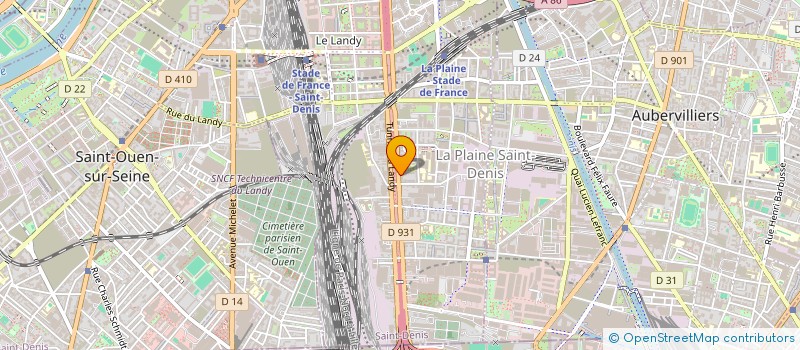 localisation de l'entreprise FIBREXPERT  SAINT-DENIS