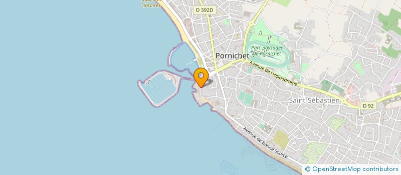 localisation de l'entreprise FIBRIS-GIGATEST à PORNICHET