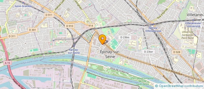 localisation de l'entreprise FIBRO COM à EPINAY-SUR-SEINE