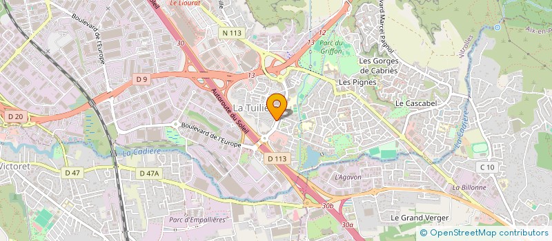 localisation de l'entreprise FIBRO PAYS D'AIX à VITROLLES
