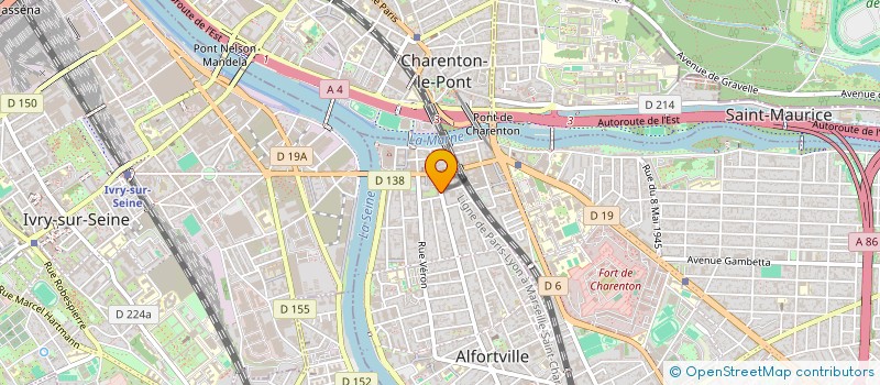 localisation de l'entreprise FIBROTIME à ALFORTVILLE