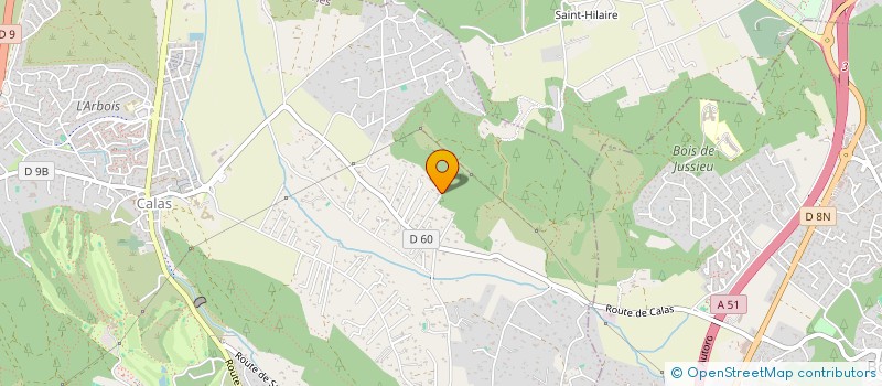 localisation de l'entreprise FIBULA SARL à CABRIES