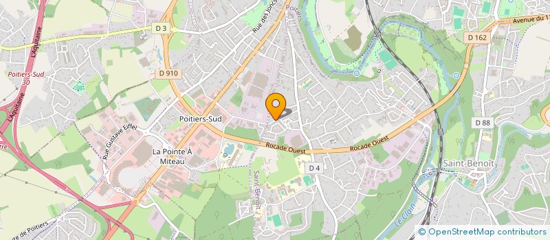 localisation de l'entreprise FIBUS DIGITAL  BIARD