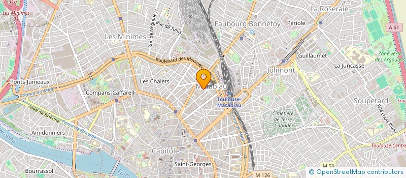 localisation de l'entreprise FIC à TOULOUSE