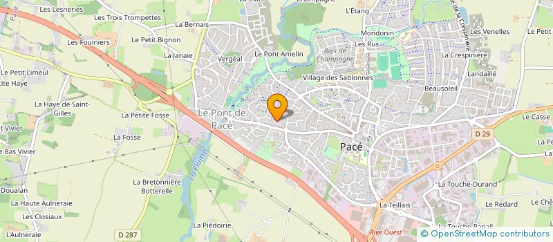 localisation de l'entreprise FIC à PACE