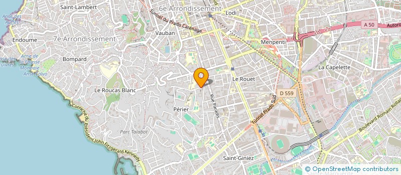 localisation de l'entreprise FIC ASSUR à MARSEILLE