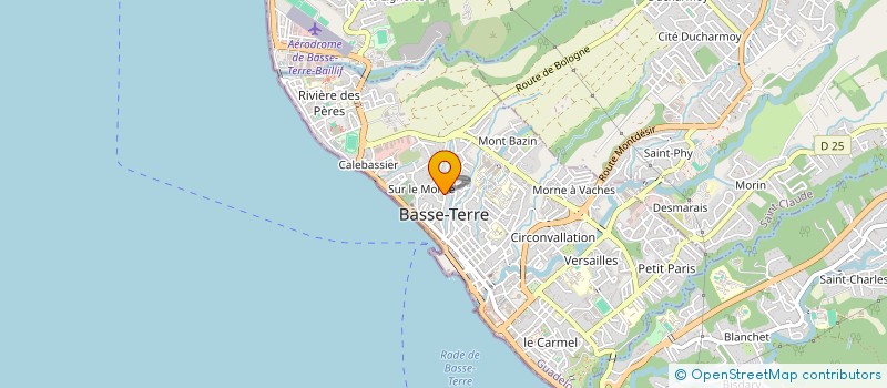 localisation de l'entreprise FIC'IMMO 97 à BASSE-TERRE